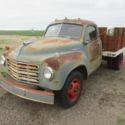 50-53 STUDEBAKER TRUCK MODEL R16 WITH DUMP BED