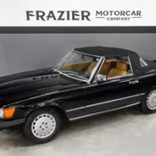 51755 mile one owner original paint accident free Black/Pal last year 560SL