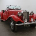 53 TD/C Competition Roadster Matching Numbers Soft Top Side Curtains Driver