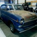 55 Chevy Bel Air 2 dr hardtop hot rod project, gasser, rat rod, drag race car