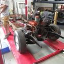 55 Chevy Nomad chassis with complete drive line