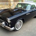 55 Ford Thunderbird Convertible - 2 Tops - Tuxedo Black -ONLY 62k ORIGINAL MILES
