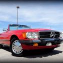 560SL, CARFAX CERT, ACCIDENT FREE, RED/PALMINO/BROWN TOP - EXCELLENT CONDITION!