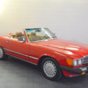 560SL Roadster Climate Control Hard Top Red /Tan Black Soft Top Service History
