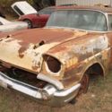 57 Chevrolet 1957 Chevy Wagon Bel Air 4 Four Door Classic Parts Car No Title