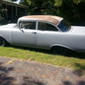 57 CHEVY 210 2 DOOR POST SEDAN runs & drives great drivetrain completely redone