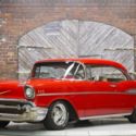 57 Chevy 383 ci Muncie 4-speed Manual Lowered Frame Off Previous Sam Pack Car