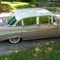 57 Chevy Belair 4 dr. dusk pearl with 2-speed powerglide 283 w/Carter 4 carb