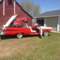 57 ford fairlaine retractable with continental kit