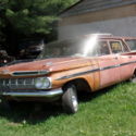 59 Chevrolet 9 Pasenger 348 car