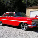 &#039;59 Chevy Impala Bel Air Post, Air Ride, Solid body & Good running driving car