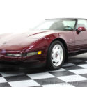 6 SPEED MANUAL TRANS 40th anniversary edition coupe RUBY RED/RUBY LEATHER 2 tops