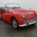 60 Triumph TR3 Roadster Soft Top Side Curtains Tonneau Cover Wire Wheels