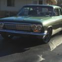 62 chevy belair two-tone green custom 350 engine turbo 400 transmission
