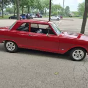 62 nova, 355,automatic transmission, possi rear end vision wheels