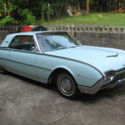 62 Thunderbird, Baby blue in color, ps,pb, a/c, pw, pl, ps, tilt away steering