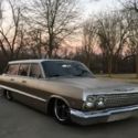 63 Bel Air Wagon, bagged, 350/700R4, AC, HID