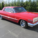 63 CHEVY IMPALA SUPER SPORT RED ON RED 327-300 4 SPEED  RUNS & DRIVES GREAT