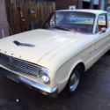 63 Falcon Ranchero 6cyl. 3 on the tree.