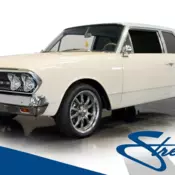 63 RAMBLER 550, INLINE 6, 3SPD MANUAL, DISC BRAKES, VALENCIA/PALE GREEN, HOUNDST