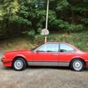 635csi 1989 Red Every option