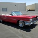 64 Cadillac Coupe DeVille Convertible - Candy Apple Red