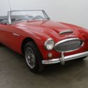 65 Austin Healey 3000 BJ8 Red Wire Wheels Soft top Tonneau Cover California Car