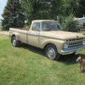 65 ford F 250 custom cab truck factory dually conversion  LOW # Built