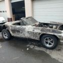 66 Corvette Convertible FIRE DAMAGED Runs/ Drives Solid Frame for Restoration