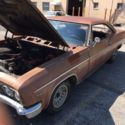 66 Impala 2 door original motor and trans with parts car  and protecto plate