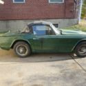 66 Triumph TR4A Project Barn Find with OD and Rust-Free Frame