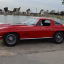 67 1-of-1 Vette, 9,525 Miles, Rally Red, Black Int., L68 427/400hp, Factory A/C