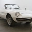 67 Alfa Romeo Duetto Manual Vinyl Soft Top Chrome Bumpers Potential Restore