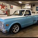 67 Blue c10 Chevy Classic Show Truck Pickup Cummins Turbo Diesel Manual 2wd WMS