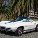 67 CORVETTE ROADSTER-MATCHING #&#039;S 427/435-4SP-ERMINE WHITE-TOP FLIGHT*CALIFORNIA