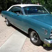 67 Mercury Comet Caliente  2-door