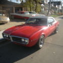 67 Pontiac Firebird Convertible 3 on the Tree Classic