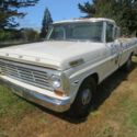68 1968 FORD F250 CUSTOM CAB TRAILER SPECIAL 390 AUTO RUST FREE CALIFORNIA TRUCK