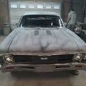 68 chevy nova,v-8 4-speed posi rear.., solid old car but needs restored