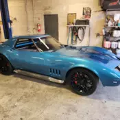 68 Convertible on COFFMAN Chassis RESTOMOD Project No Engine or Transmission