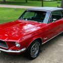 68 Ford Mustang Coupe, vinyl top, Power Steering, New AC, Great condition!
