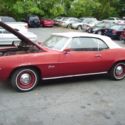 69 camaro convertable original 6 cylinder 3 speed on column only 1707 made