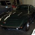69 Corvette BIG BLOCK 4 SPEED POSI REAR SIDE PIPES Fathom Green Leather T Tops