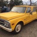 69 GMC 3500 Crewcab 4 door Stepside  pickup- barn find