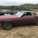 69 mustang convertible project
