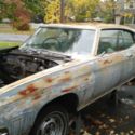 70 CHEVELLE PROJECT CAR !!!   The perfect winter project     ( SOLD AS ROLLER )