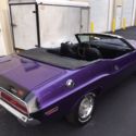 70 dodge challenger convertible 340 727 automatic R/T badges bumble bee stripe
