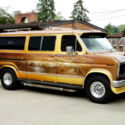 70s 76 E250 Ford Econoline Van 3/4 ton vintage custom shag