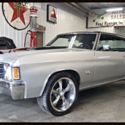 72 Silver Chevelle SS 454 Big Block Auto Power Black Chrome Classic Show Car WMS