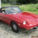 73 ALFA SPIDER 72K ORIG MILES NEW PAINT RUNS/DRIVES VERY GOOD NORUST MUST B SEEN